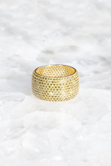 BILLIONAIRE RING- PERIDOT